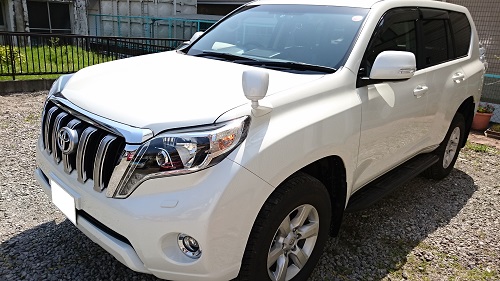 クルーズコントロールを追加したランクルプラド150TX