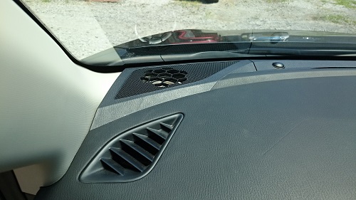 マツダCX-5スピーカーグリル加工