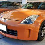 前後スピーカーとサブウーハー交換、サイバーナビ取付、前後ドラレコとバックカメラ追加取り付けを実施した、日産フェアレディZ(Z33)BOSE純正ナビ付車