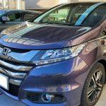 純正マルチビューカメラを流用、市販ディスプレイオーディオを取り付けした、ホンダオデッセイハイブリッド(RC4)