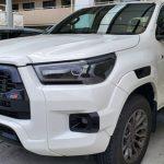 オーディオ音質向上目的のスピーカー交換を実施した、トヨタハイラックスGRスポーツ(GUN125型)