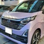 音質向上目的のスピーカー再交換を実施した、日産デイズ(B45W型)