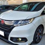 純正メーカーオプションナビが破損して、マルチビューカメラ他を流用と市販フローティングナビ取付を実施した、ホンダオデッセイ(RC1型)