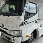 オーディオ音質向上目的のスピーカー交換を実施した、トヨタカムロードベースのキャンピングカー