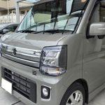 市販大画面フローティングナビへ付け替え他を実施した、スズキエブリィ(DA17W型)純正ディスプレイオーディオ付車