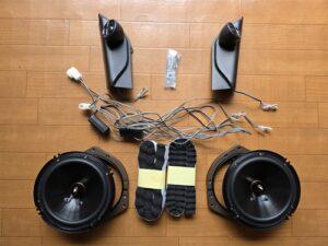 ダイハツミライース(LA300S型)用オーディオ音質向上スピーカーキット
