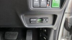 ディーラーオプションナビから市販ディスプレイオーディオへ付け替え後の、ホンダオデッセイハイブリッド(RC4)純正ETC2.0