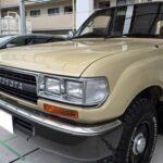 音が鳴らないスピーカー交換を実施した、トヨタランドクルーザー80系(ランクル)