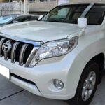 クルーズコントロールとステアリングリモコンを追加した、トヨタランドクルーザープラド(150系)