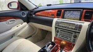 スピーカーの音割れ対策のスピーカー交換を実施後の、レクサスSC430オーディオ全景