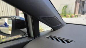 オーディオ音質向上目的のスピーカー交換を実施後の、フォルクスワーゲンゴルフ8.5RAピラー