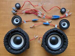 ボルボV60クロスカントリー(FD420型)用オーディオ音質向上3wayスピーカー取付キット